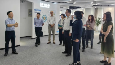 上海市僑聯黨組成員、副主席兼秘書長陶勇一行蒞臨健培科技考察調研