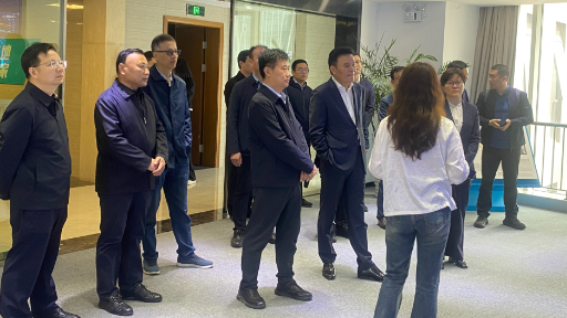 沙河市人大常委會黨組書記、主任李志辰一行蒞臨健培科技考察調研